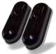 ABEXO MICRO-P27 Photocellules infrarouges compactes 12/24 V pour portail automatique - APE-550/1078