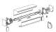 Deprat Eureko II R�no S Ensemble r�novation manoeuvre par sangle - montage possible avec un tube de 53, 62 ou 60 octo