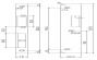 IZYX SYSTEMS SP904DL Ttire d'angle acier inoxydable 227.5 mm din gauche