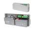 ROGER Technology B71/BC/INT kit de secours avec chargeur de batterie et accumulateurs