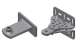 ROGER Technology KT206/R Jeu de plaque de fixation � visser avec r�glage multipositions c�t� pilier pour v�rin