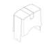 BENINCA 968600654 Capot pour BULL624 TURBO 