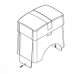 BENINCA 9686330 Capot pour BULL20M/20T 