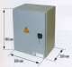 ETME PIC 2402 ENM Armoire de commande pour 2 moteur 24 Vcc, coffret m�tal livr� sans batterie