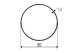 FAAC 132263 Adaptation Tube rond 50 mm