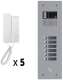 GOLMAR G KA G2P/105 Kit audio collectif BUS 2 fils G2P 5 appels