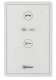 GOLMAR  G NHEA GB2 Poste audio mains-libres en ABS blanc, Bus 2 fils non polaris�s GB2