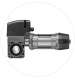 MFZ 165472 STA 1-10-24 E (MFZ) - Motorisation pour portes sectionnelles 100Nm axe de 25,4mm en 400V fin de course électronique (AWG) et déverouillage rapide