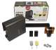 Moovo LN432KM Kit motorisation portail coulissant compatible solaire - 5 m de long et 300 kg max - 2 t�l�commandes, feu clignotant, cellules et 4 m cr�maill�res inclus