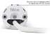 NICE E ACTION SI 1012 AC Moteur tubulaire, filaire taille S pour stores int�rieurs avec fin de course �lectronique. 100-240 Vac, 100-240 Vac, 10 Nm, 12 tr/min