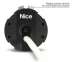 NICE E QUICK M 3017 Moteur tubulaire, filaire avec fin de course � bouton 30 Nm, 17 tr/min, 56 kg
