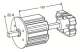 ZURFLUHFELLER A302 Tamdem carr 10 pour tube ZF64